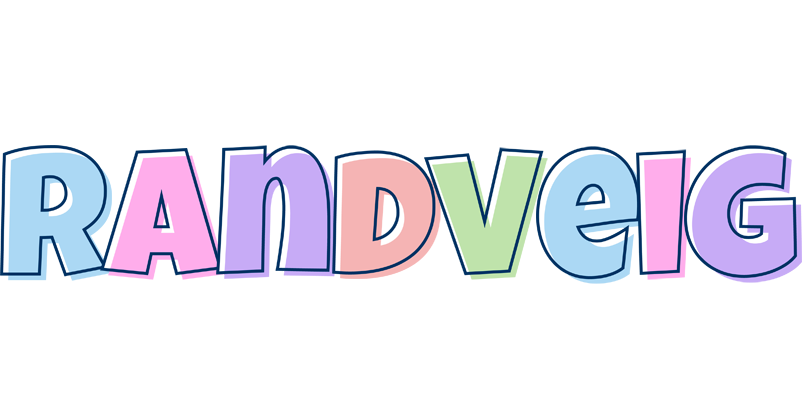 Randveig pastel logo