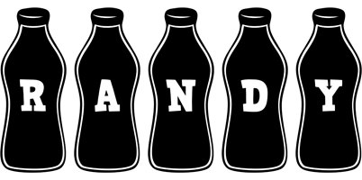 Randy bottle logo