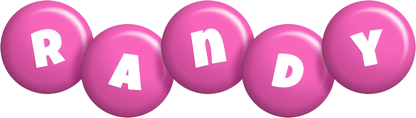 Randy candy-pink logo
