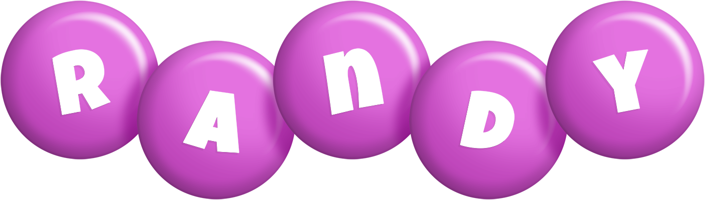 Randy candy-purple logo