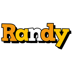 Randy cartoon logo