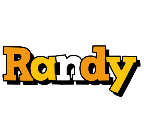 Randy cartoon logo
