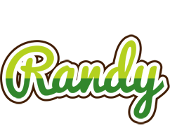 Randy golfing logo