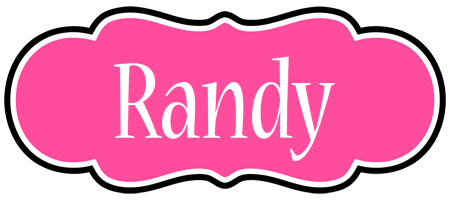 Randy invitation logo