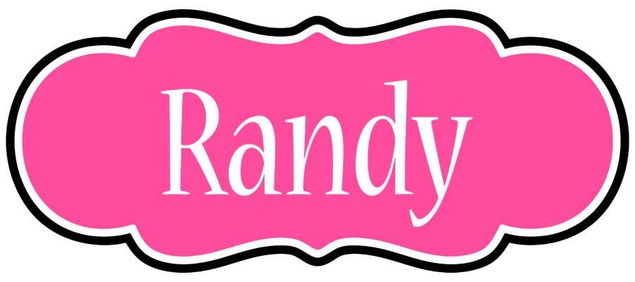 Randy invitation logo