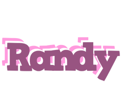 Randy relaxing logo