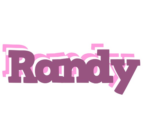 Randy relaxing logo
