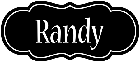 Randy welcome logo
