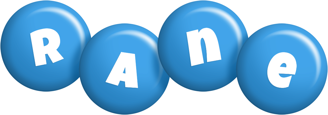 Rane candy-blue logo
