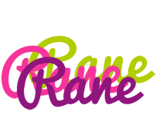 Rane flowers logo