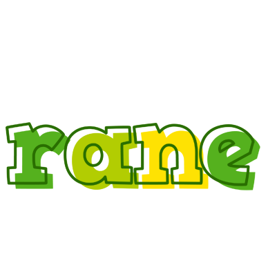 Rane juice logo