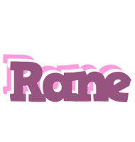 Rane relaxing logo