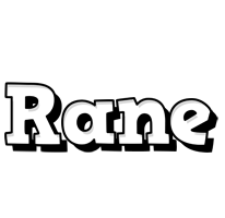 Rane snowing logo