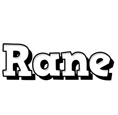 Rane snowing logo