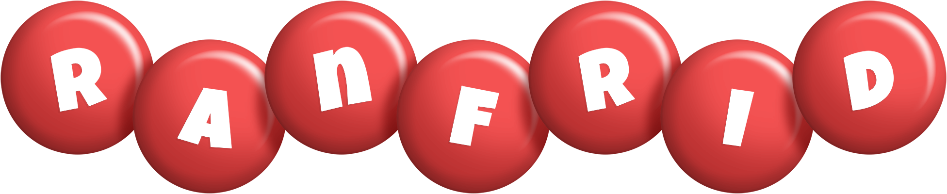 Ranfrid candy-red logo