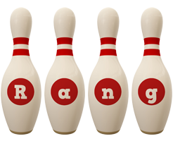 Rang bowling-pin logo