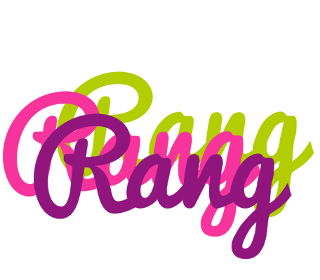 Rang flowers logo