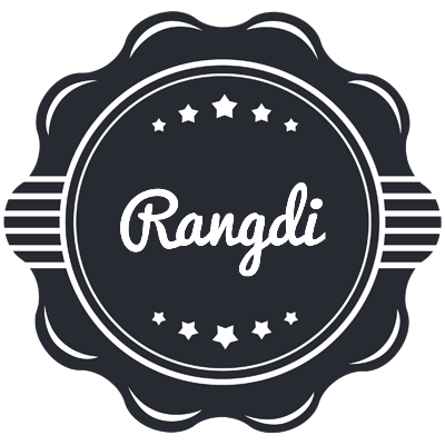 Rangdi badge logo