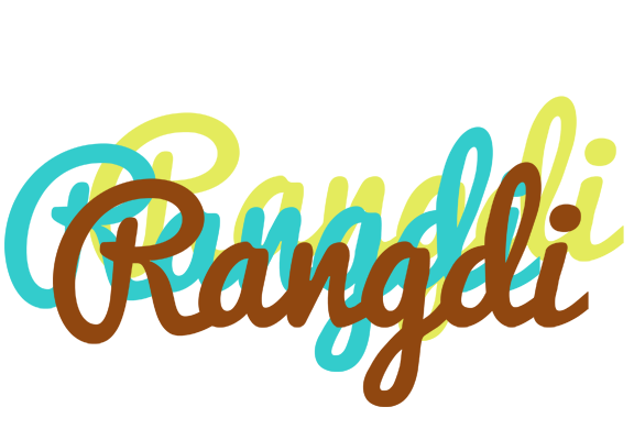 Rangdi cupcake logo