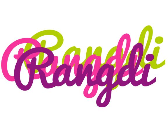 Rangdi flowers logo