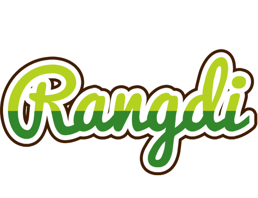 Rangdi golfing logo