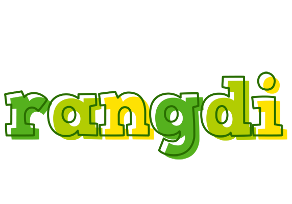 Rangdi juice logo