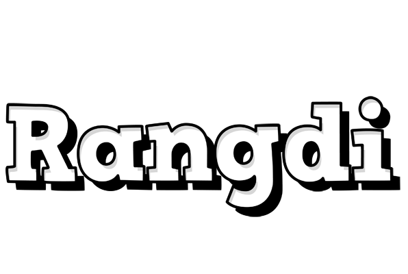 Rangdi snowing logo