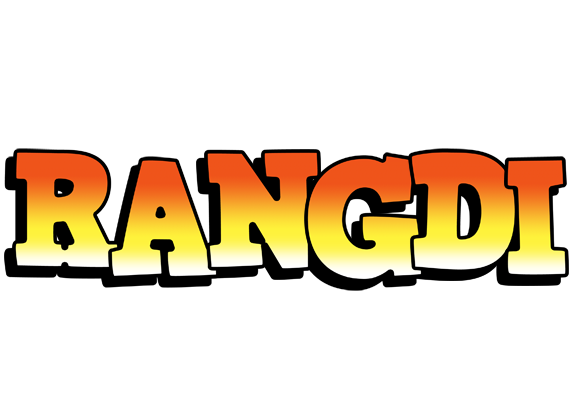 Rangdi sunset logo