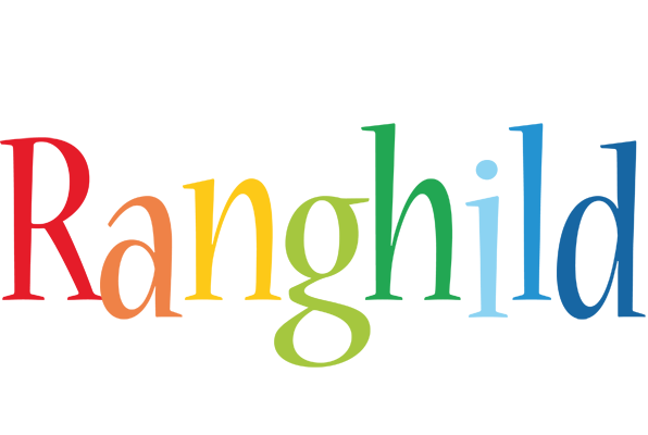 Ranghild birthday logo