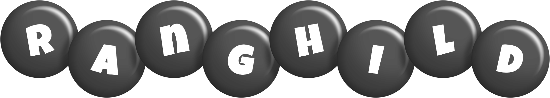 Ranghild candy-black logo