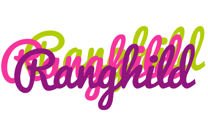Ranghild flowers logo