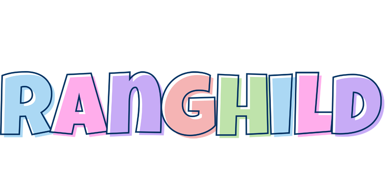 Ranghild pastel logo