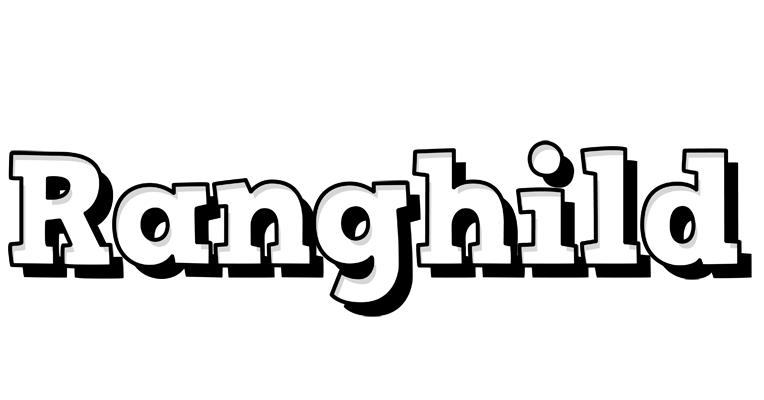 Ranghild snowing logo