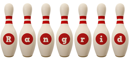 Rangrid bowling-pin logo