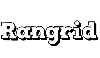 Rangrid snowing logo