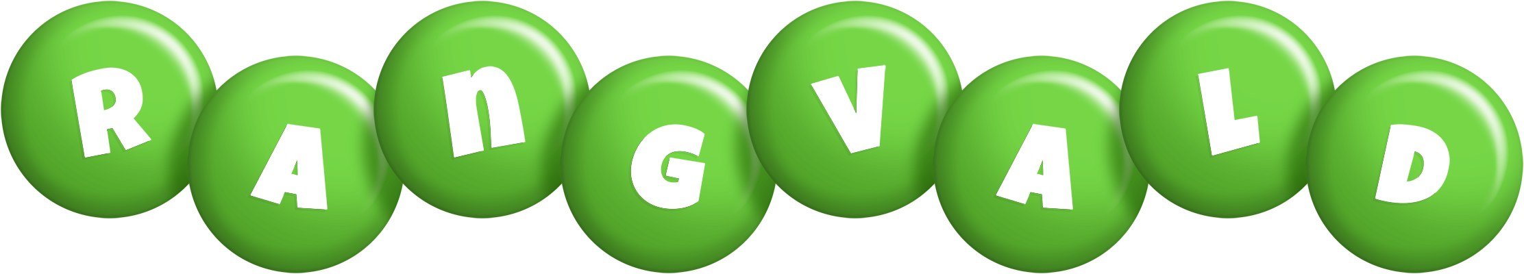 Rangvald candy-green logo