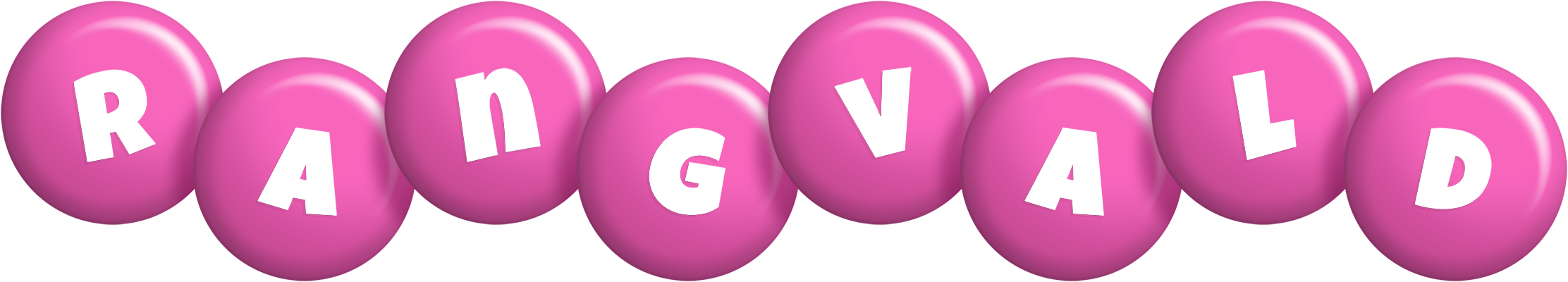 Rangvald candy-pink logo