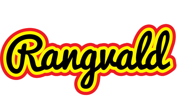 Rangvald flaming logo