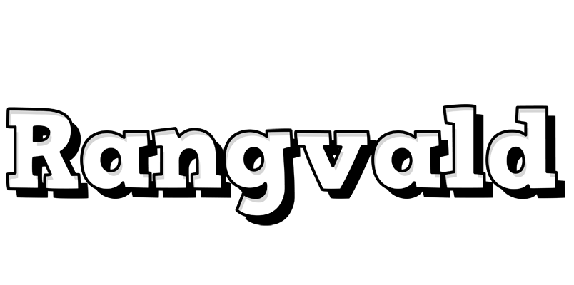 Rangvald snowing logo