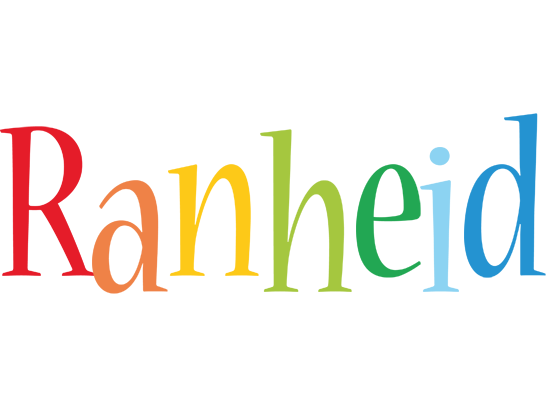 Ranheid birthday logo