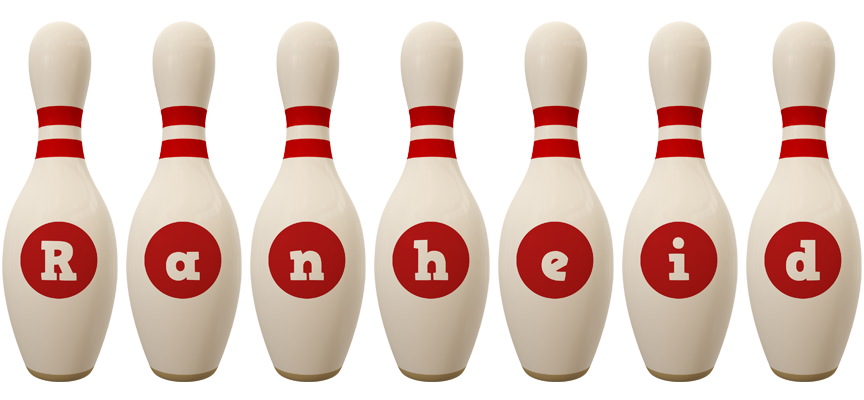 Ranheid bowling-pin logo