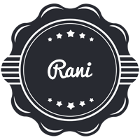 Rani badge logo