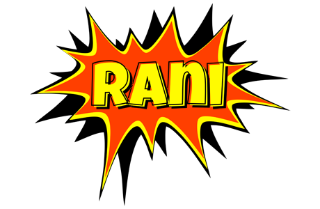 Rani bazinga logo