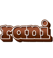 Rani brownie logo