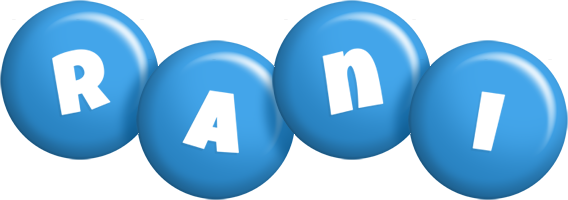 Rani candy-blue logo