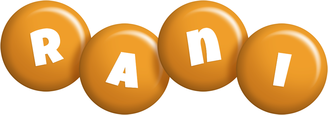 Rani candy-orange logo