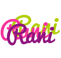 Rani flowers logo