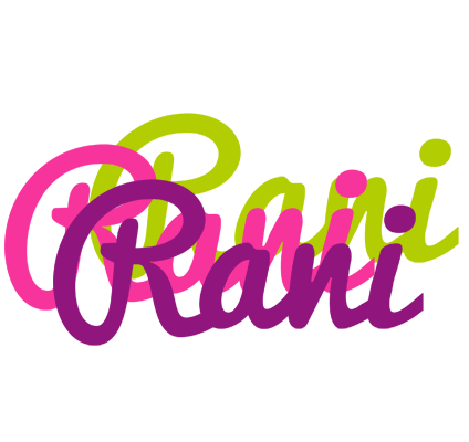 Rani flowers logo
