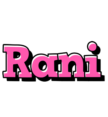 Rani girlish logo