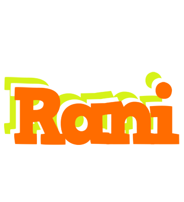 Rani healthy logo
